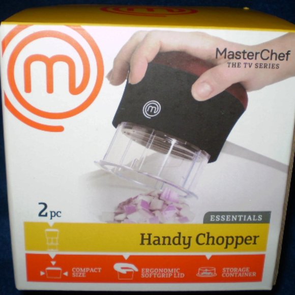 MASTER CHEF~ADJUSTABLE MANDOLINE SLICER & COMPACT CHOPPER~BOTH NEW IN BOX - Picture 8 of 9